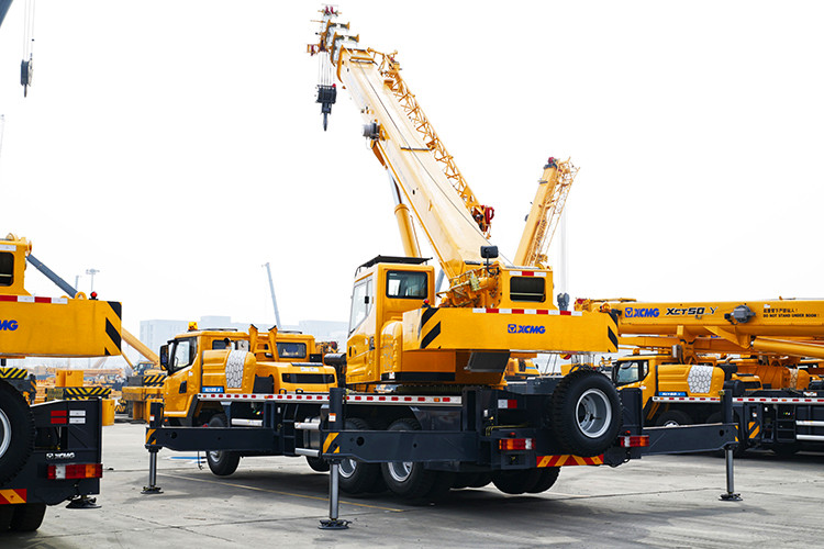 XCMG official diesel-electric hybrid truck crane construction machines XCT25EV for sale